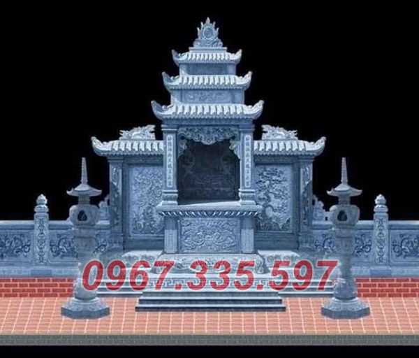 Lăng thờ đá - Mẫu lăng thờ bằng đá lớn to đẹp hiện đại bán Trà Vinh