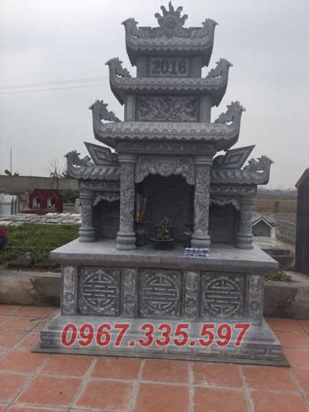 Mãu lăng thờ 1 mái 2 mái 3 mái che bằng đá đẹp bán Đồng Tháp