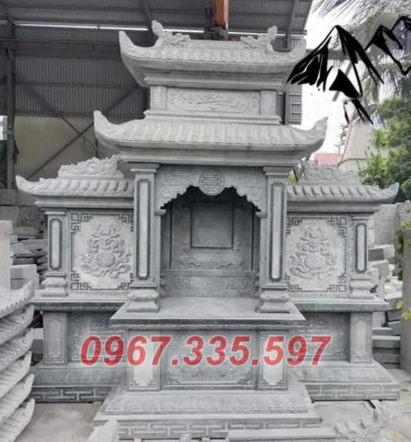 Mãu lăng thờ 1 mái 2 mái 3 mái che bằng đá đẹp bán Đồng Tháp