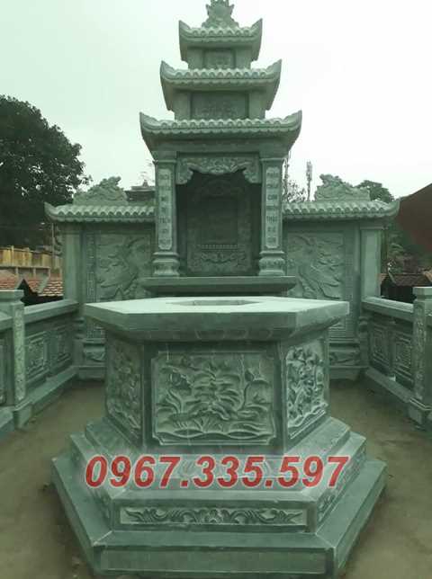 Lăng thờ đá - Mẫu lăng thờ dòng họ bằng đá bán Hậu Giang - kỷ đài thờ