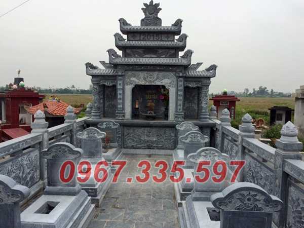 Kiểu lăng thờ bằng đá mỹ nghệ giá rẻ có mái che đẹp bán An Giang