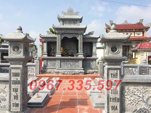 LĂng thờ đá - Mẫu lăng thờ đá để thờ tro cốt dòng họ bán Hồ Chí Minh