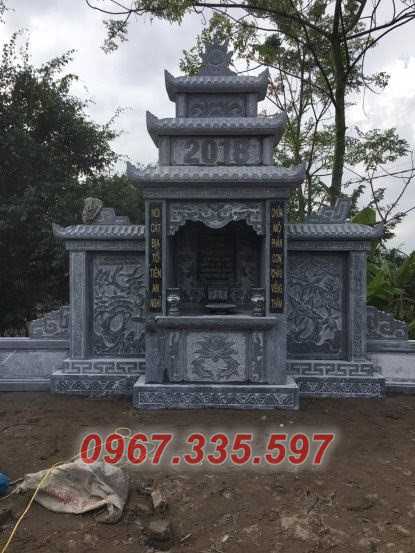 Mẫu lăng thờ đá đẹp để thờ tro hài cốt ông bà cha mẹ bán Tây Ninh