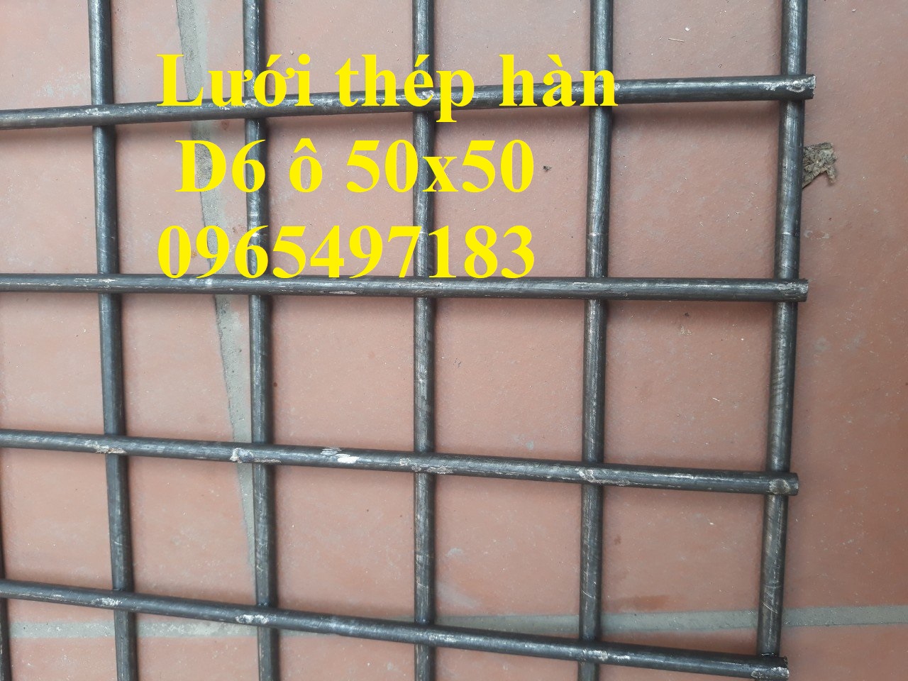 Lưới thép hàn D5 a50x50, lưới thép hàn phi D6 a 50x50