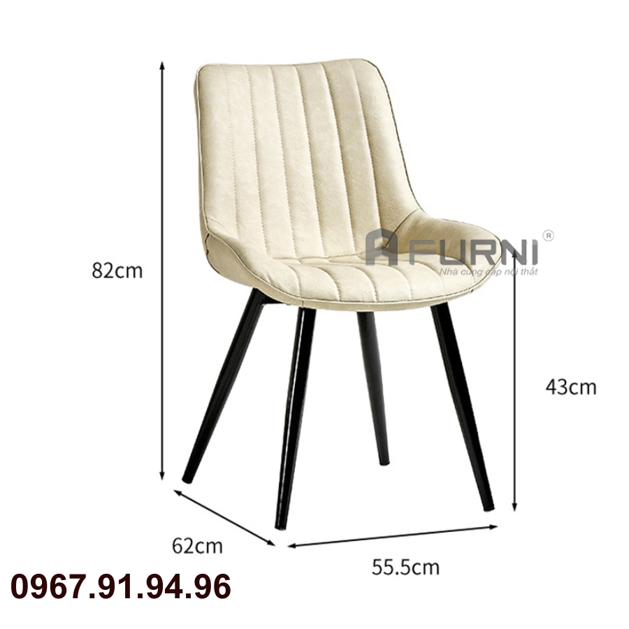 Ghế phòng ăn gia đình chung cư căn hộ cao cấp LUX 29A -P