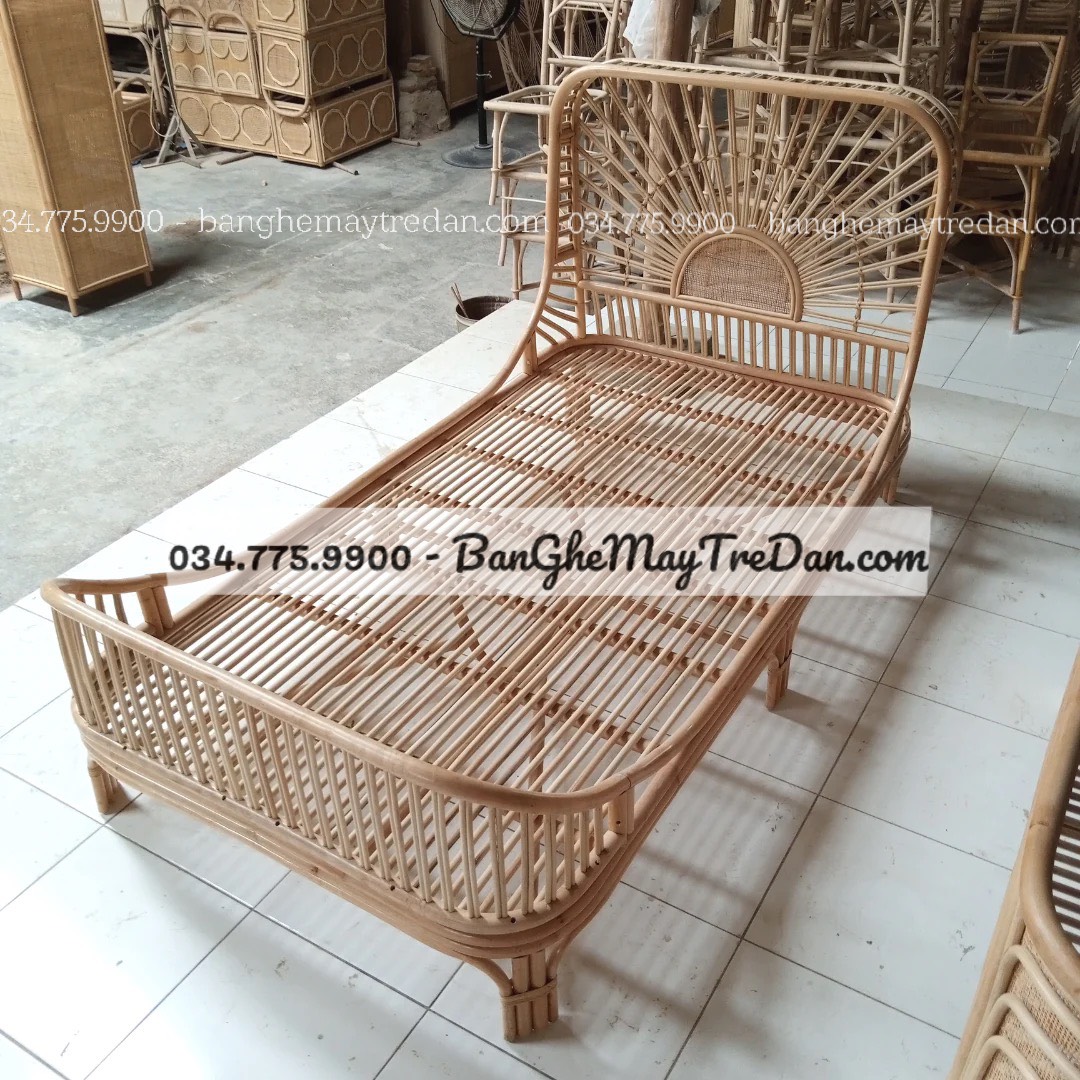 Xưởng làm giường mây tự nhiên chất lượng cao