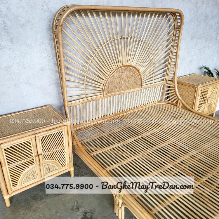 Xưởng làm giường mây tự nhiên chất lượng cao