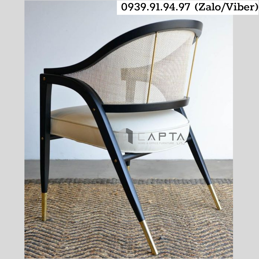 Ghế ăn có nệm cao cấp Wormley Armchair Nội thất CAPTA