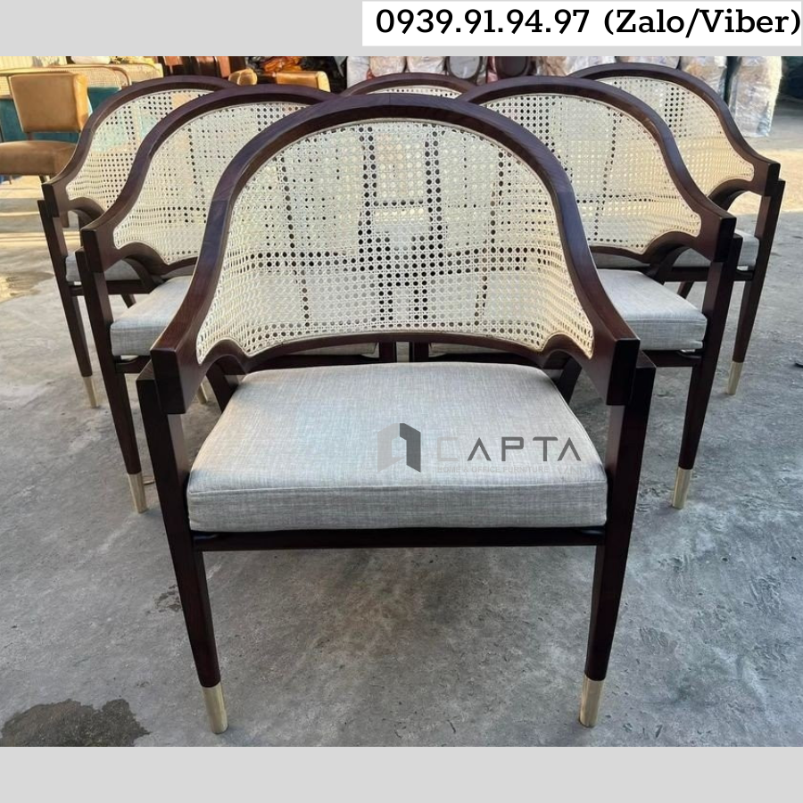 Ghế ăn có nệm cao cấp Wormley Armchair Nội thất CAPTA
