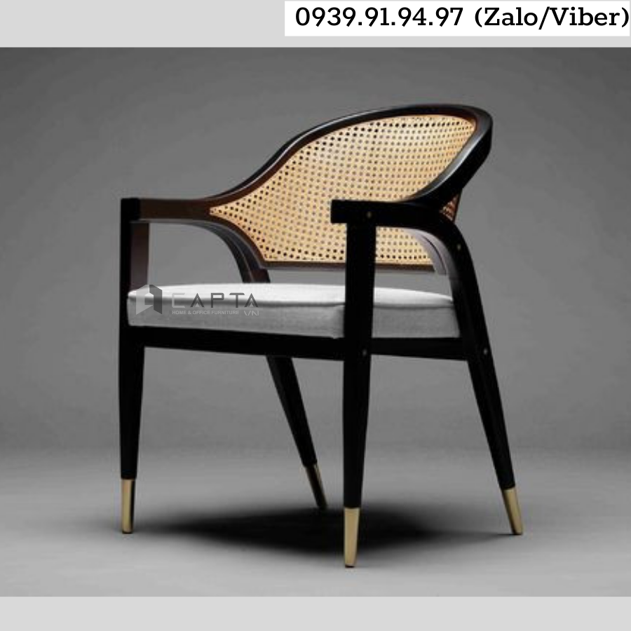 Ghế ăn có nệm cao cấp Wormley Armchair Nội thất CAPTA