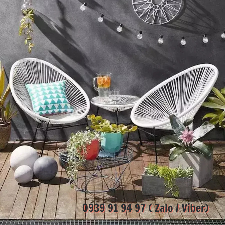Ghế cafe thư giãn đọc sách Acapulco cao cấp Nội thất CAPTA