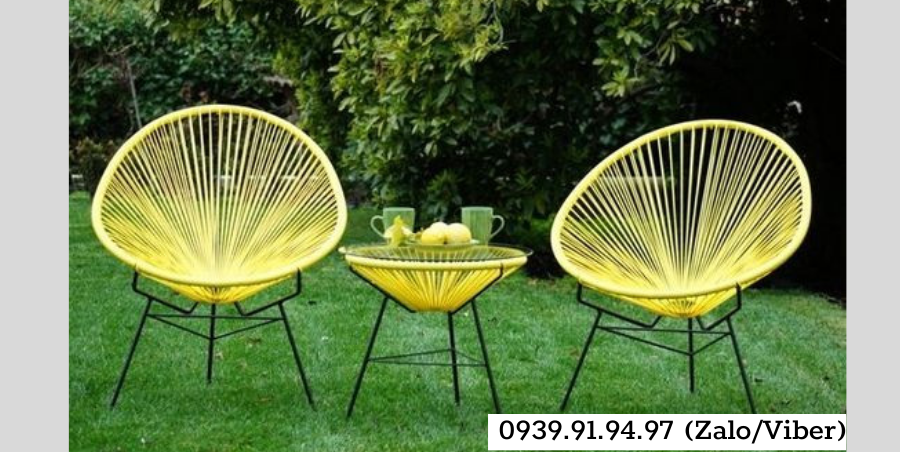 Ghế cafe thư giãn đọc sách Acapulco cao cấp Nội thất CAPTA