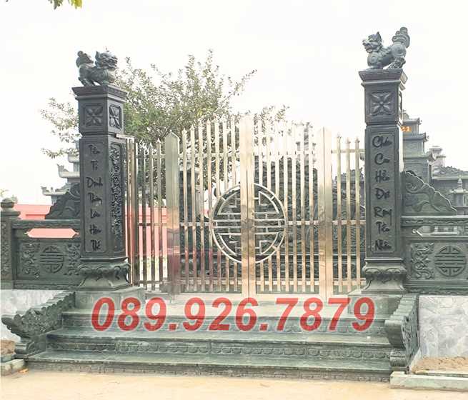 Cổng đá lăng mộ - Mẫu cổng đá nghĩa trang đẹp bán Kiên Giang, Cổng sân