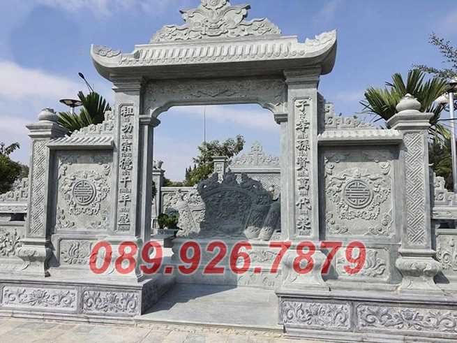 Địa chỉ xây cổng lăng mộ bằng đá đẹp Bến Tre - Cổng đá tam quan tứ tru