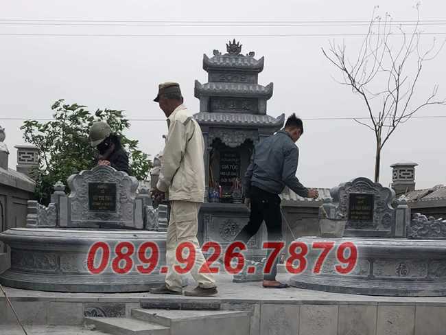 Cổng từ đường - Mẫu cổng từ đường trước sân nhà bằng đá bán Thủ Đức