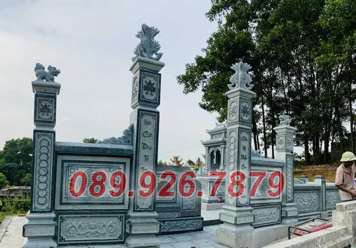 Cổng từ đường - Mẫu cổng từ đường trước sân nhà bằng đá bán Thủ Đức