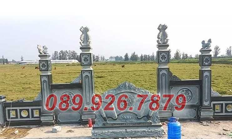 Cổng đá đẹp - Mẫu cổng khu nghĩa trang bằng đá đẹp bán Đắk Nông
