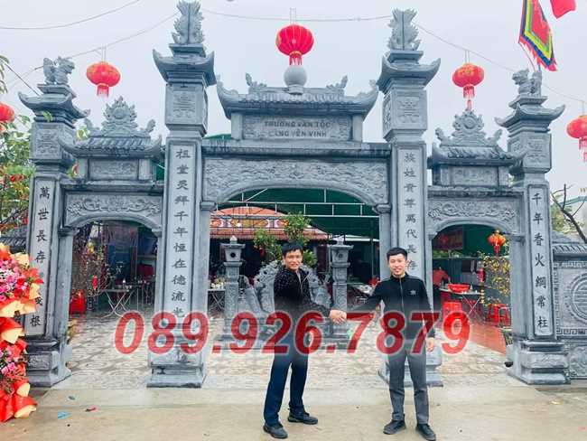 Cổng lăng mộ - Mẫu cổng khu lăng mộ bằng đá đẹp bán Gia lai