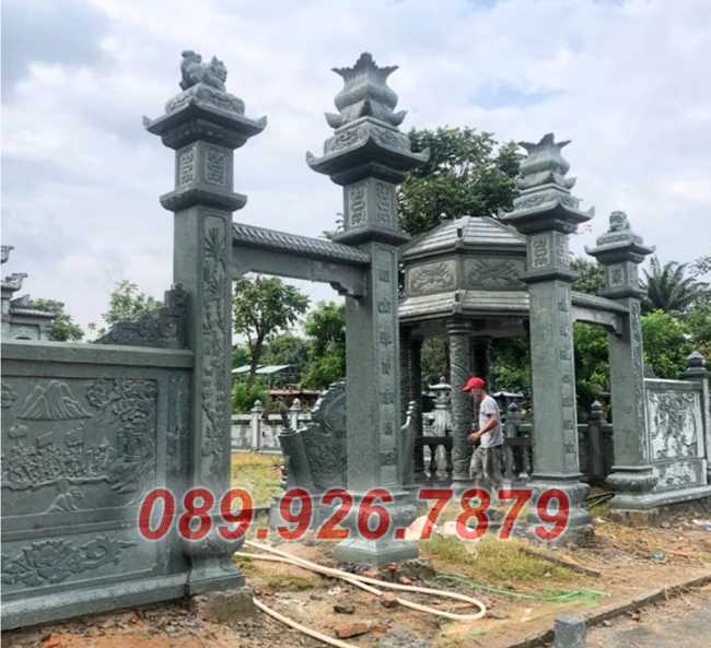 Cổng lăng mộ - Mẫu cổng khu lăng mộ bằng đá đẹp bán Gia lai