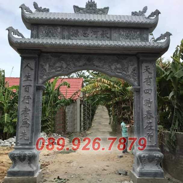Mẫu cổng nhà thờ miếu chùa bằng đá đẹp bán Khánh Hòa - Cổng đá đẹp