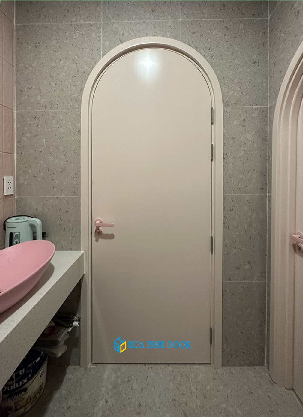 Cửa vòm nhựa composite tại Đồng Tháp - chống nước 100%