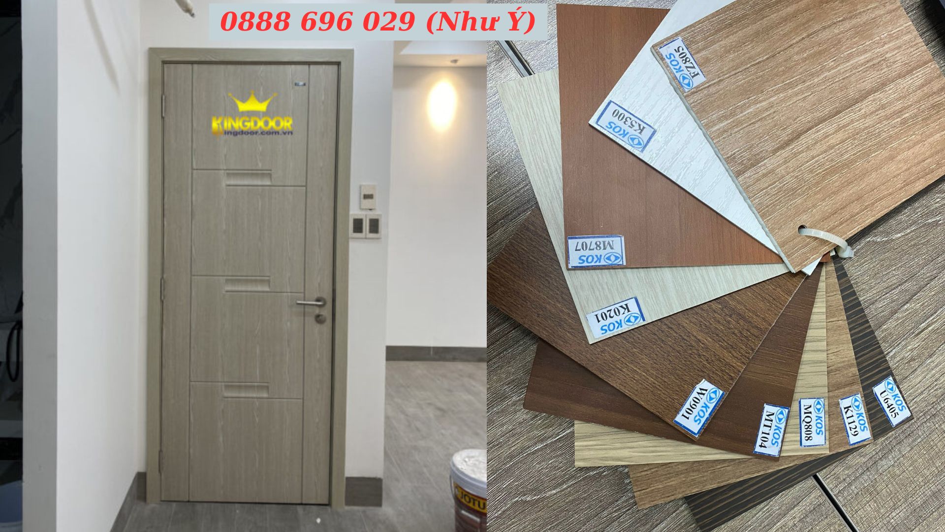 Cửa nhựa giả gỗ ABS Hàn Quốc tại Quận 5