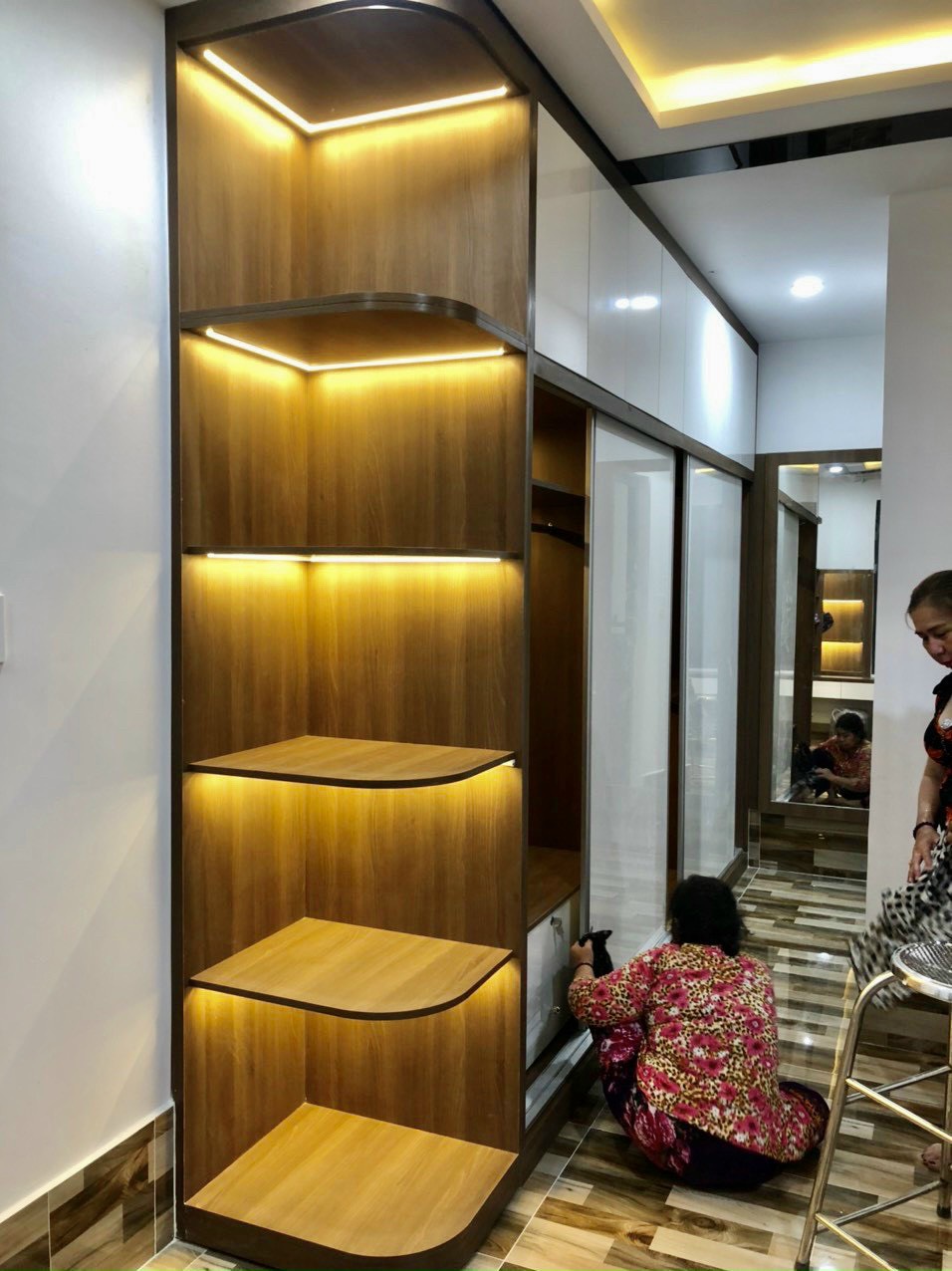 Thanh nhôm led - Led trang trí kệ tủ - Nhôm led kệ bếp