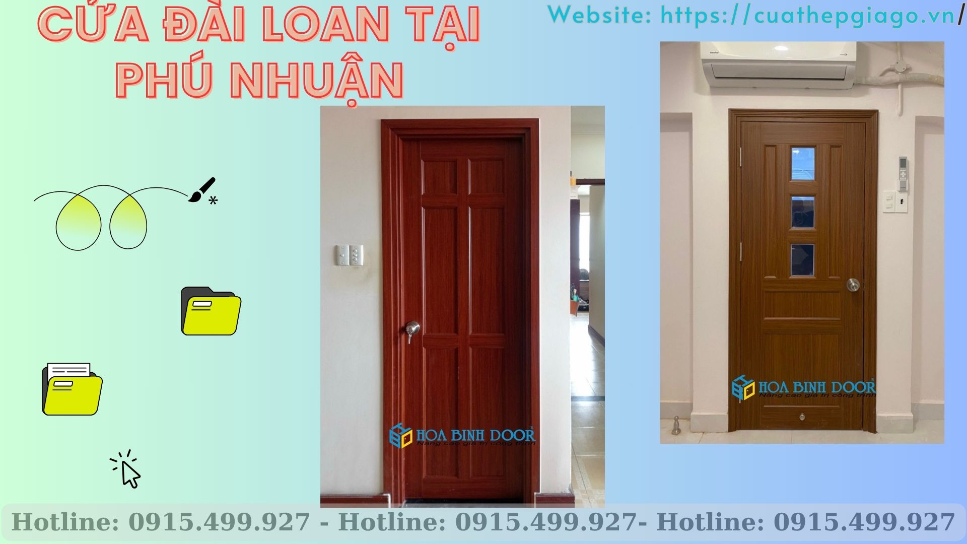 Cửa nhựa toilet tại Phú Nhuận - Cửa nhựa giả gỗ