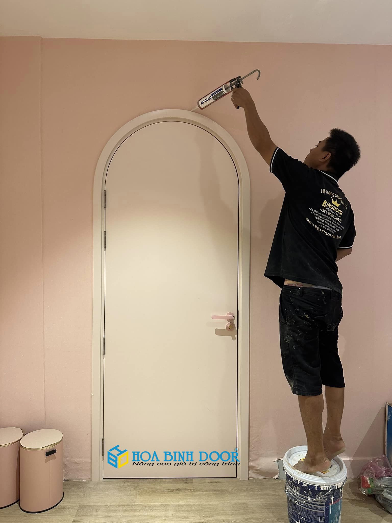 Cửa vòm nhựa composite tại quận 1 [ báo giá mới nhất ]