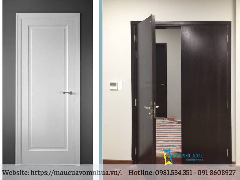 Cửa gỗ mdf tại thủ đức - cửa gỗ công nghiệp mdf sơn