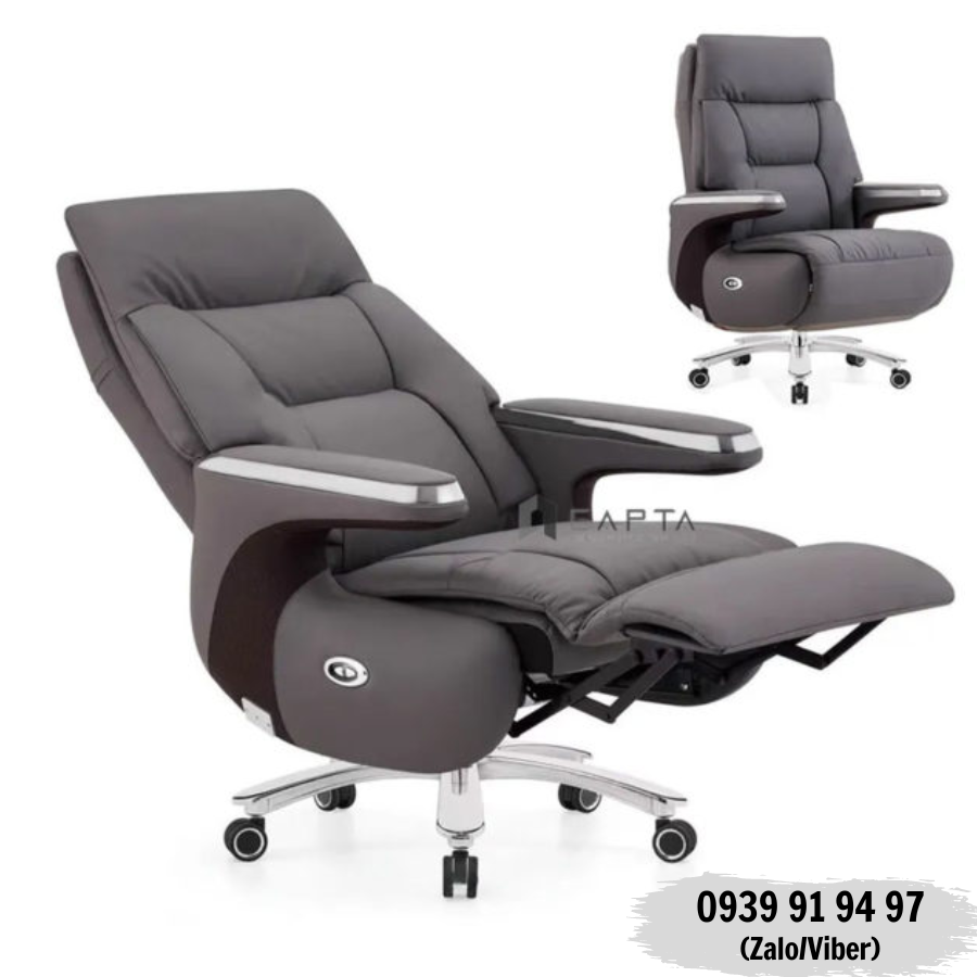 Ghế Giám đốc cao cấp da thật ngả lưng tự động CD7154-L Nội thất CAPTA
