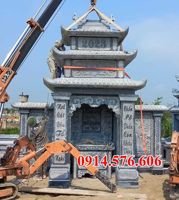 02 miếu thờ đá đẹp bán tại quảng nam, am thờ tro cốt ngoải trời