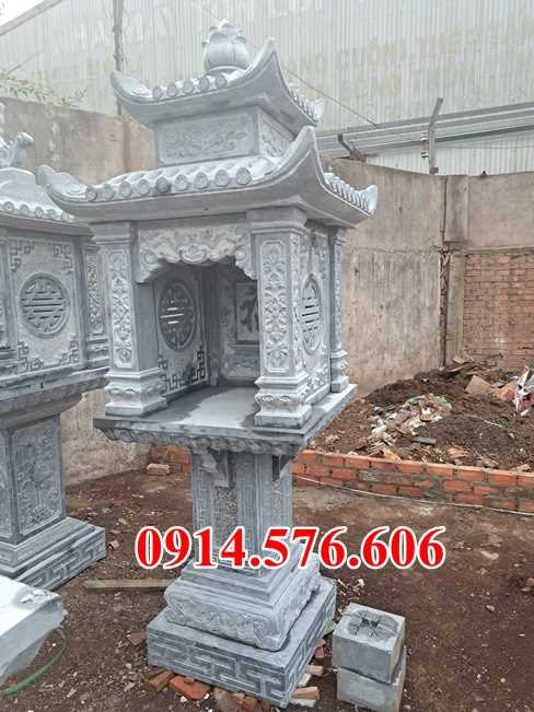 05 miếu thờ đá xanh bán quảng ngãi, miếu thờ lăng mộ thần linh