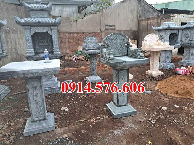 05 miếu thờ đá xanh bán quảng ngãi, miếu thờ lăng mộ thần linh