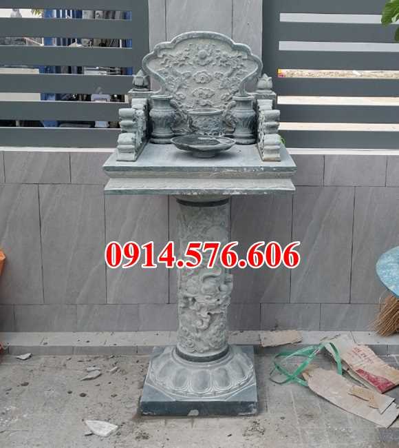 08 mẫu miếu thờ đá điêu khắc bán kon tum, nhà linh ngoài trời