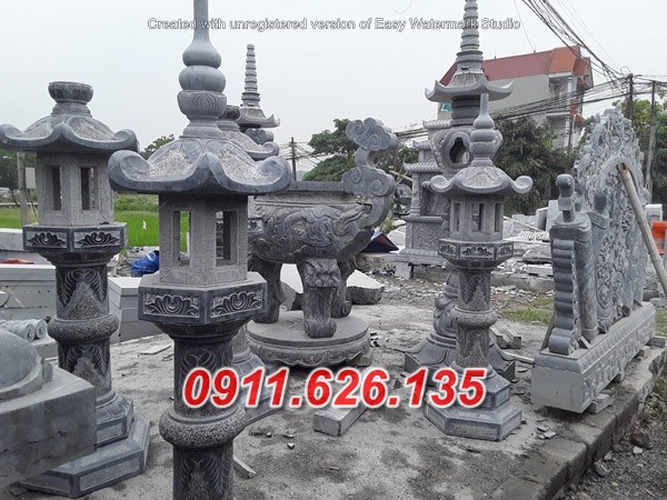 Mẫu lư đỉnh hương đá nguyên khối cao cấp bán tại Kiên giang 64