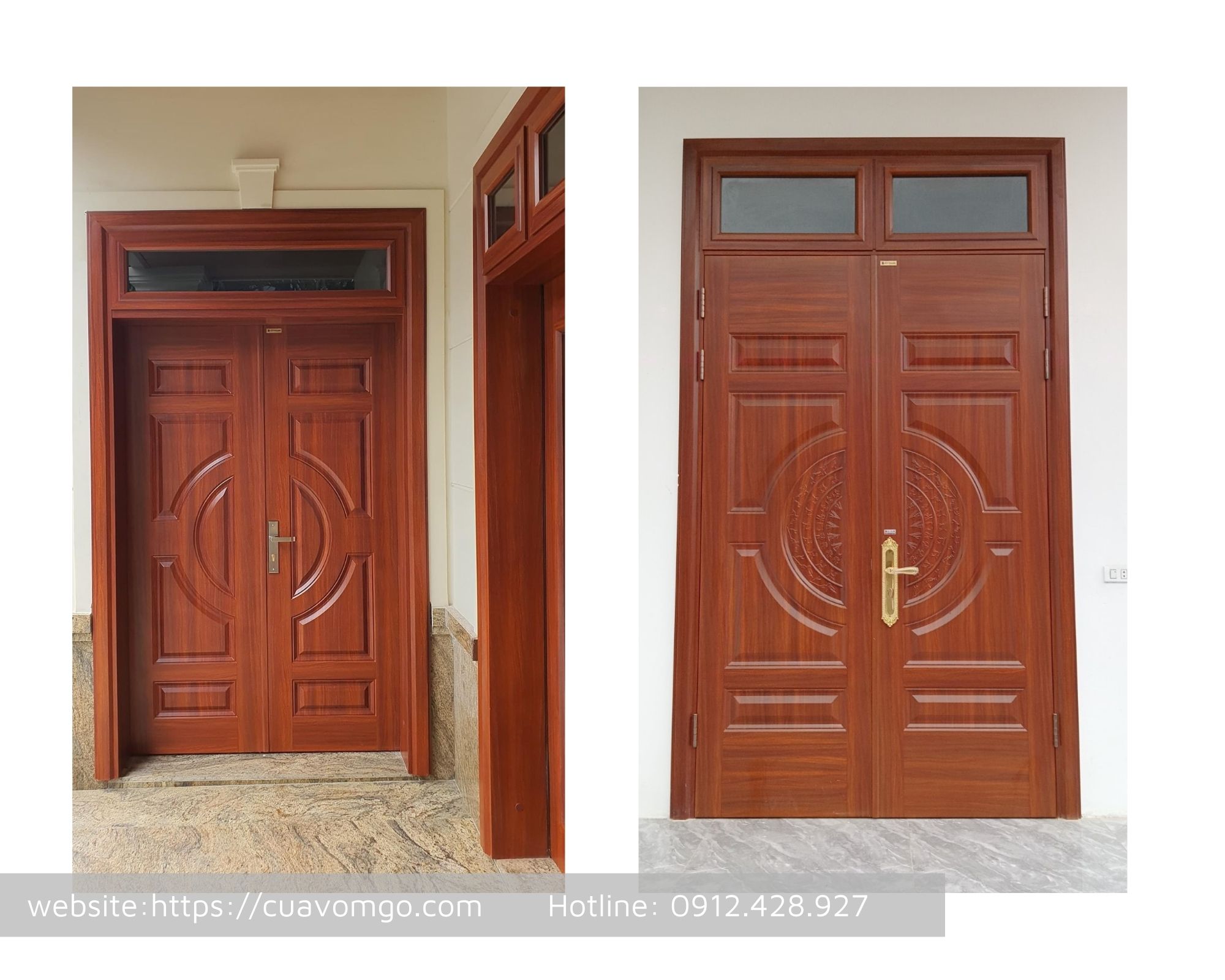Cửa Thép Vân gỗ tại Lâm Đồng  Cửa chính cao cấp