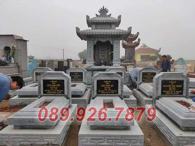 Nghĩa trang đá - Mãu nghĩa trang đá ông bà cha mẹ giá rẻ bán Long An