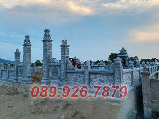 Nghĩa trang đá - Mẫu nghĩa trang đá phu thê đẹp rẻ bán Sóc Trăng