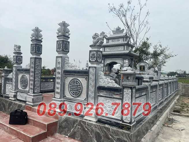 Địa chỉ thi công nghĩa trang đá gia đình, dòng họ bán Tiền Giang