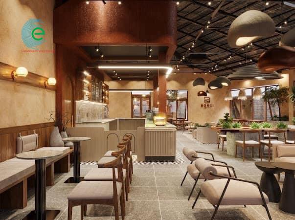 Nội thất quán cà phê giá rẻ trọn gói