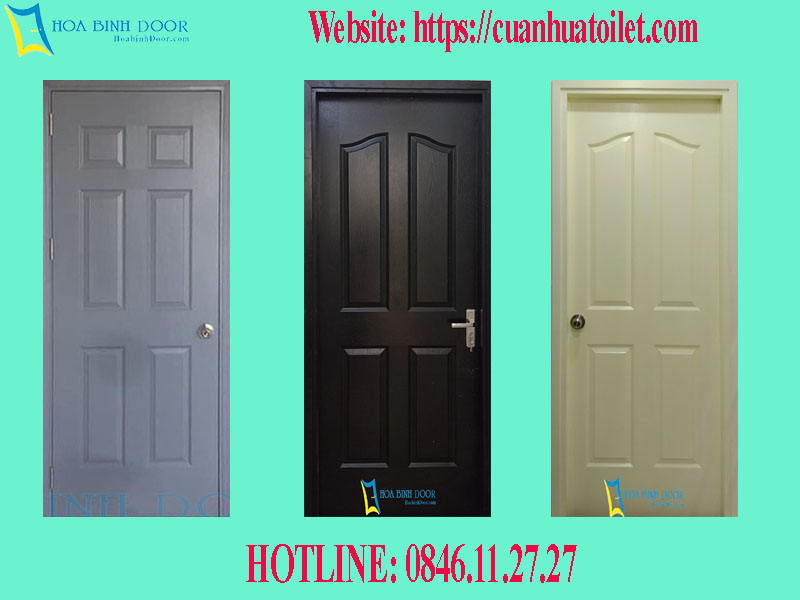 Cửa gỗ công nghiệp HDF Sơn - Cửa gỗ phòng ngủ