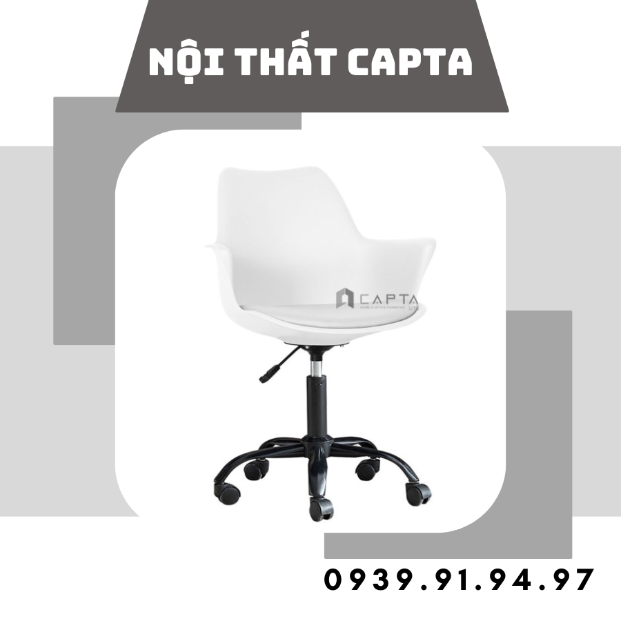 Ghế tiếp khách có nệm ngồi sang trọng CL1213-P Nội thất CAPTA HCM