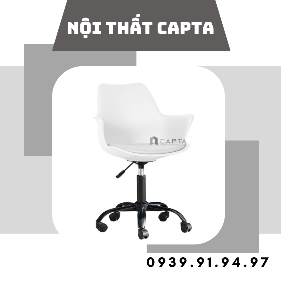 Ghế tiếp khách có nệm ngồi sang trọng CL1213-P Nội thất CAPTA HCM