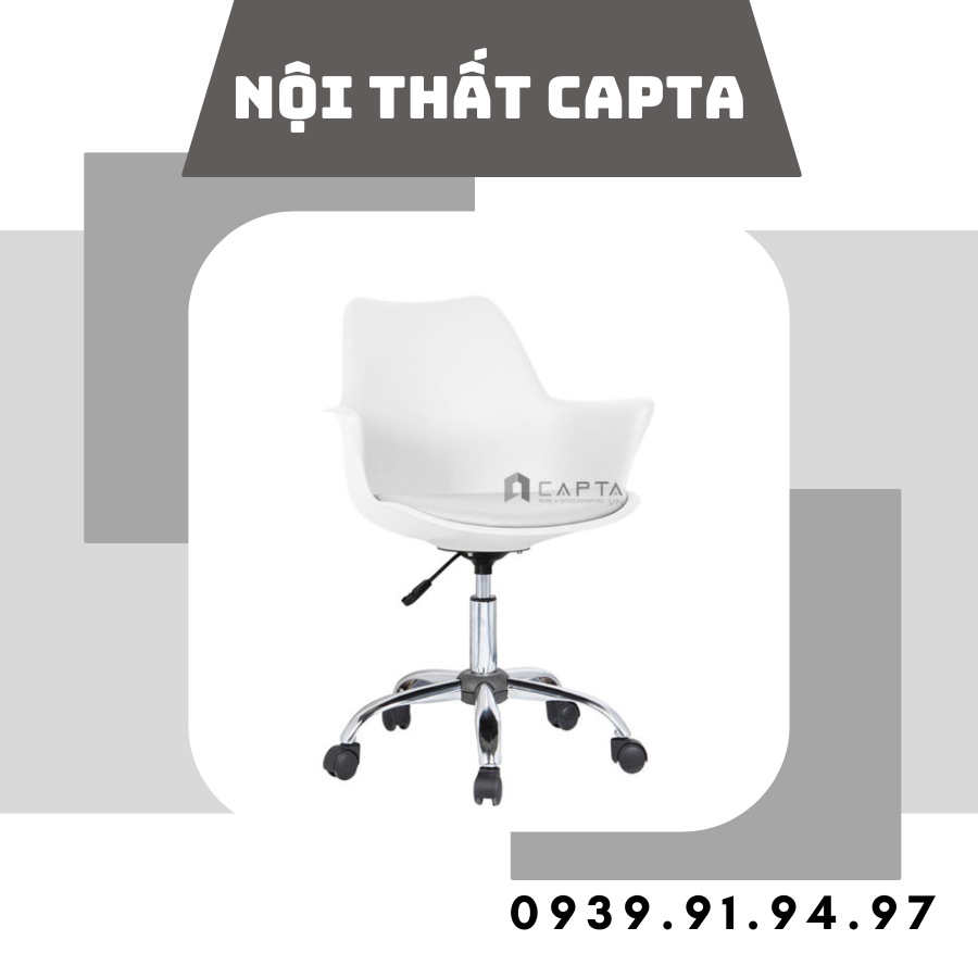 Ghế tiếp khách có nệm ngồi sang trọng CL1213-P Nội thất CAPTA HCM