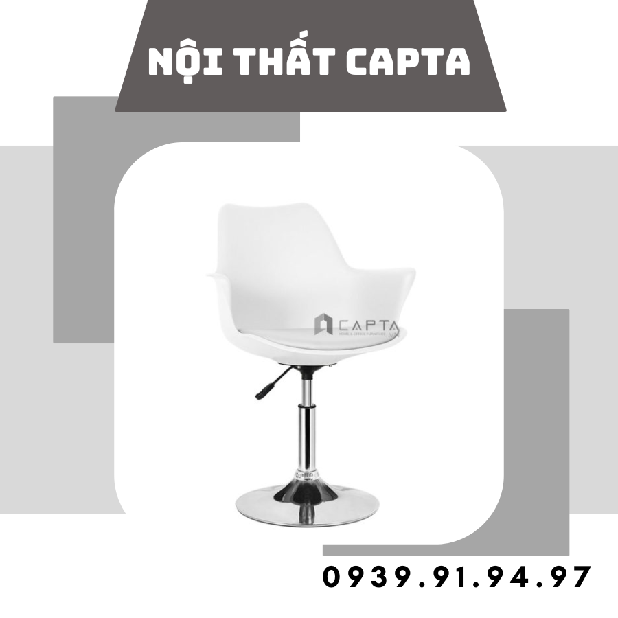 Ghế tiếp khách có nệm ngồi sang trọng CL1213-P Nội thất CAPTA HCM