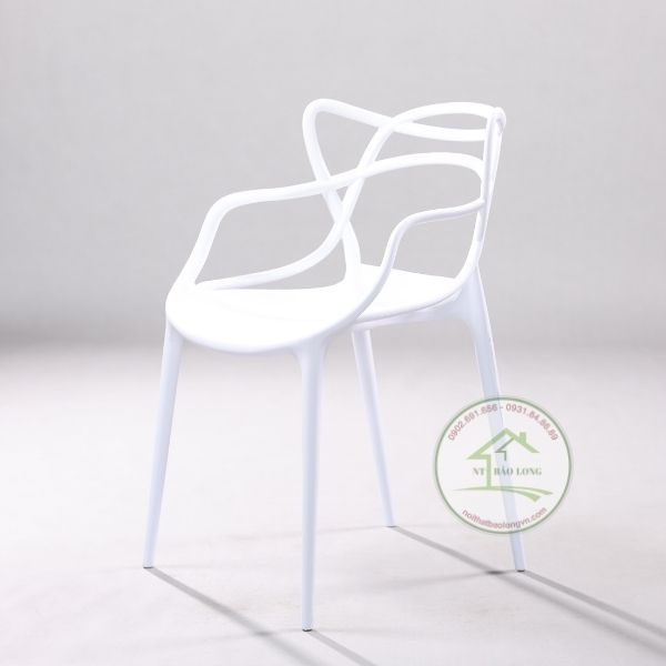 Ghế cafe nhựa đúc lưng dây sóng giá rẻ tại HCM