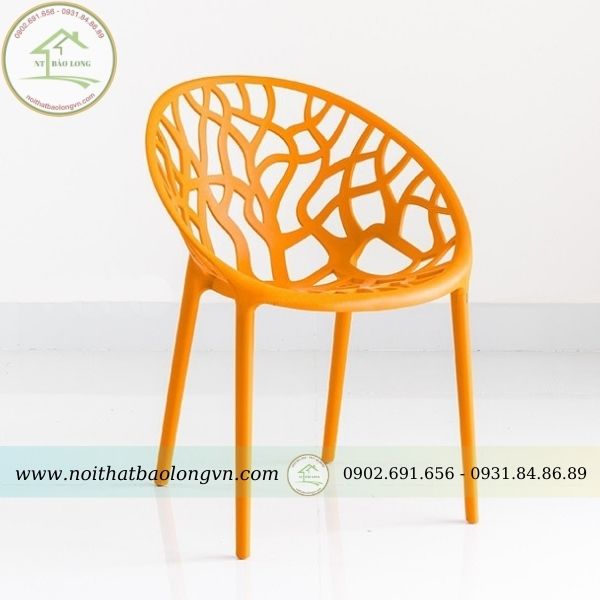 Ghế nhựa đúc Crystal nhiều màu sẵn tại HCM