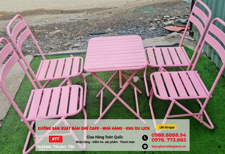 (Lâm Đồng) Bàn ghế camping cực đẹp, giá ưu đãi khi đặt số lượng lớn