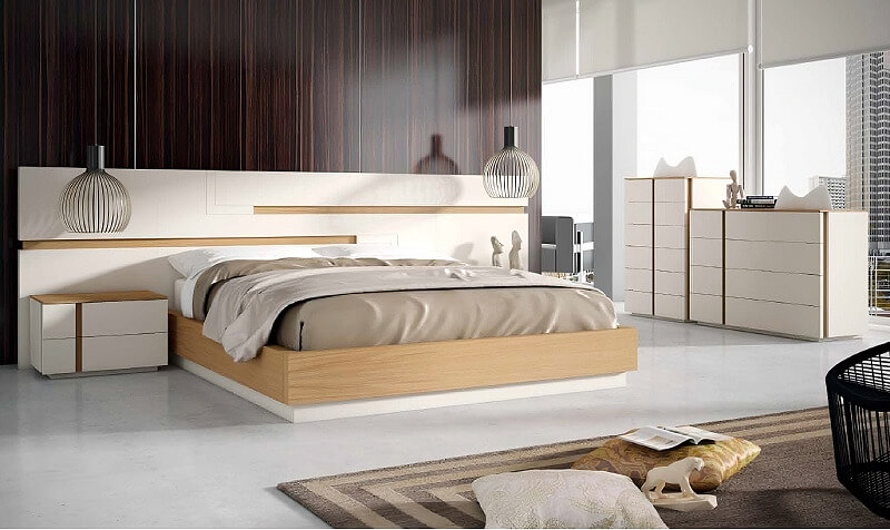 Mẫu giường ngủ gỗ MDF - 15+ mẫu giường ngủ đẹp giá rẻ